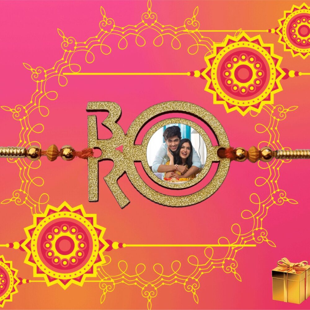 Wooden Rakhi BRO