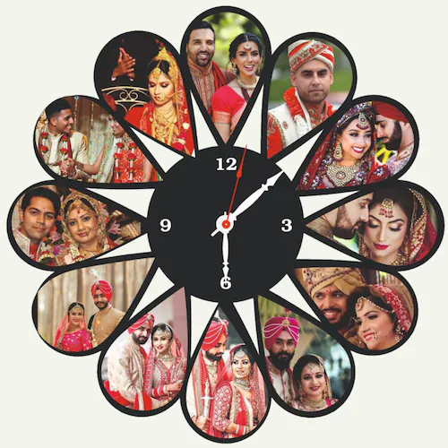 Custom Clock Photo Frame