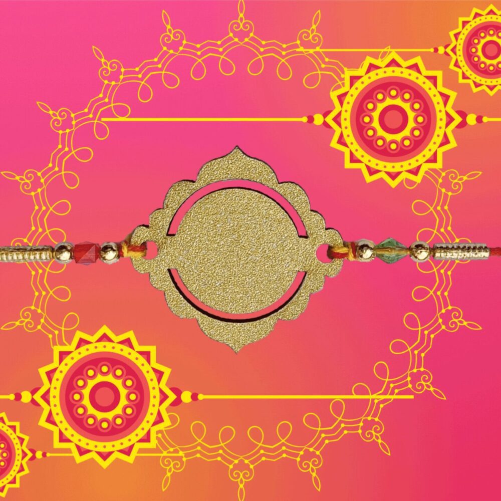 Wooden Arch Rakhi