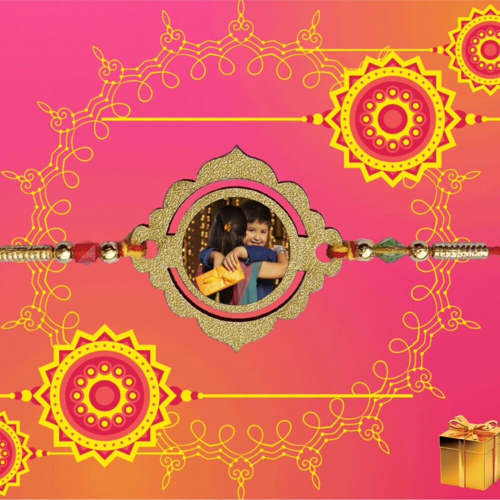 Wooden Arch Rakhi